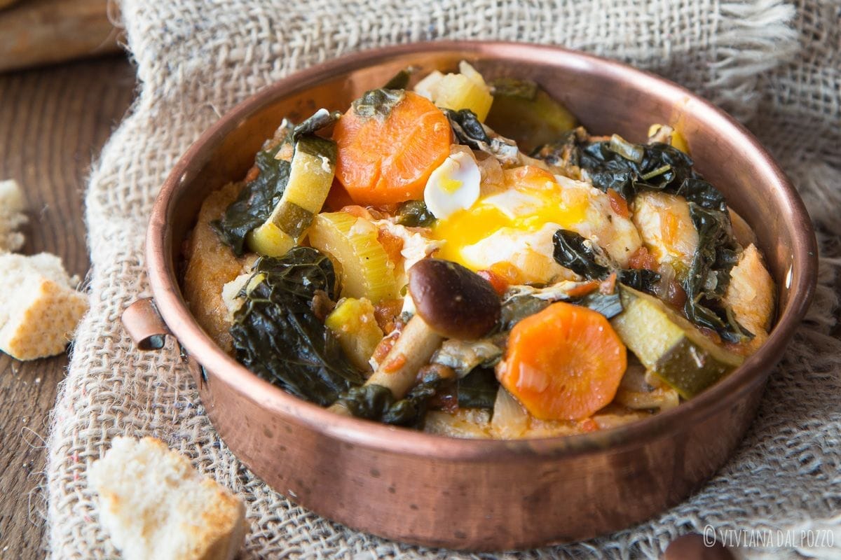 Acquacotta con pane raffermo